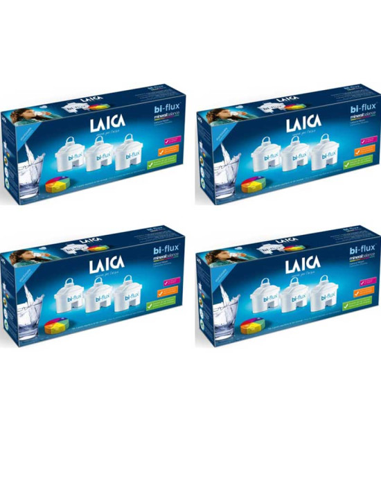 Laica Bi-Flux Mineral Balance  универсален филтър 12 бр.