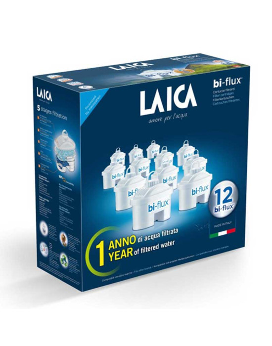 Laica Bi-Flux универсален филтър 12 бр. 