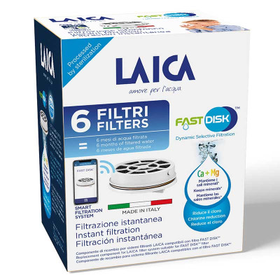 Laica филтър Fast Disk  6 бр.