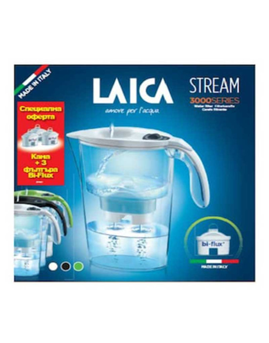 Laica Комплект Кана Stream + 3 бр. Bi-Flux