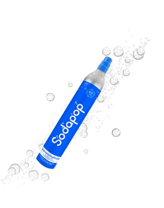 Sodapop Газов цилиндър  CО2  425гр. Универсален (до 60 литра газирана вода)
