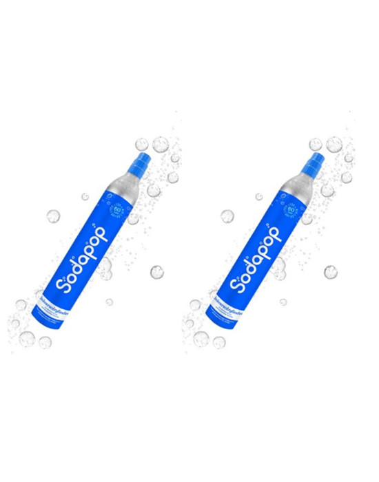 Sodapop Универсален газов цилиндър CО2 425гр. Комплект 2 броя