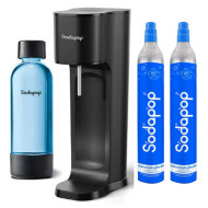 Sodapop Машина за сода JOY ECO + PET бутилка с 2 броя CO2 газов цилиндър