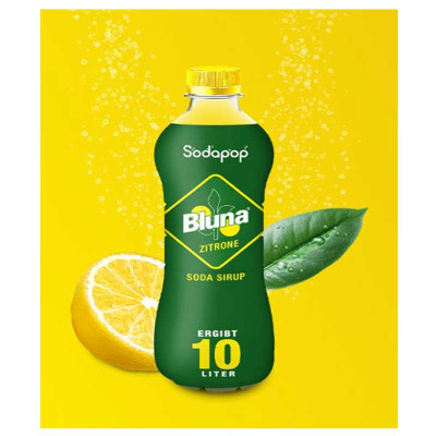 BLUNA Сироп Лимон 500мл за 10 литра