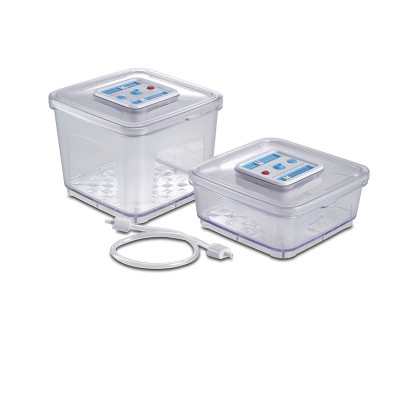 SOLIS Вакуумни контейнери за храна квадратни 2 броя